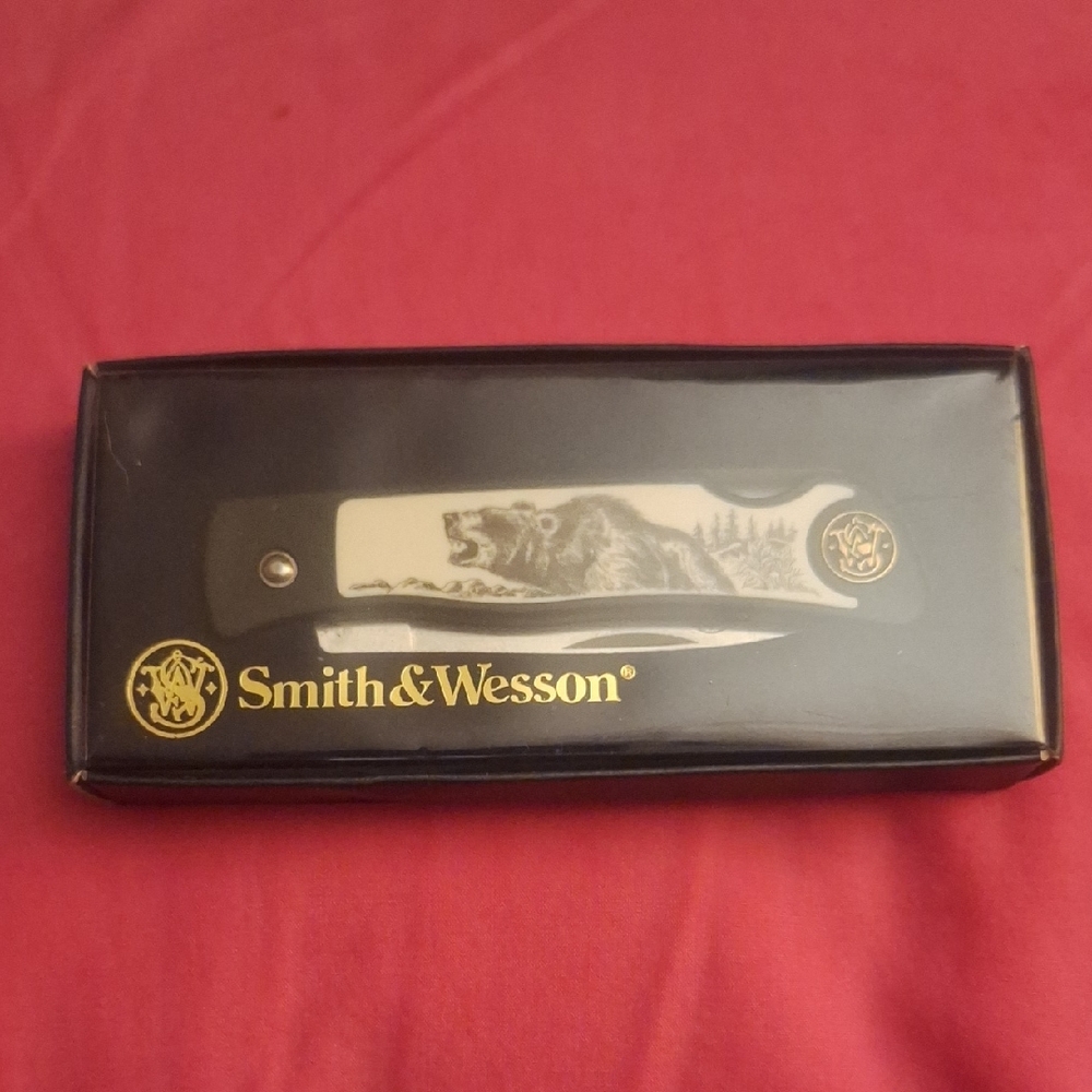 Black Folding Knife